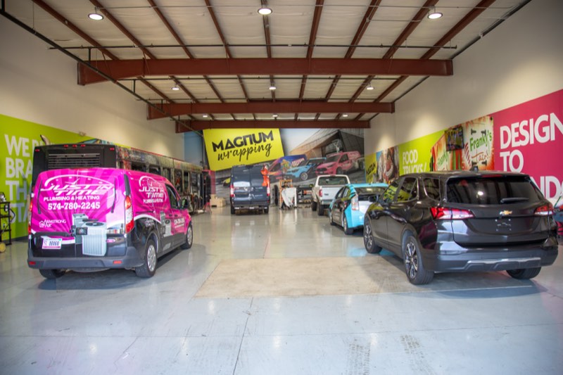 Magnum Wrapping production floor