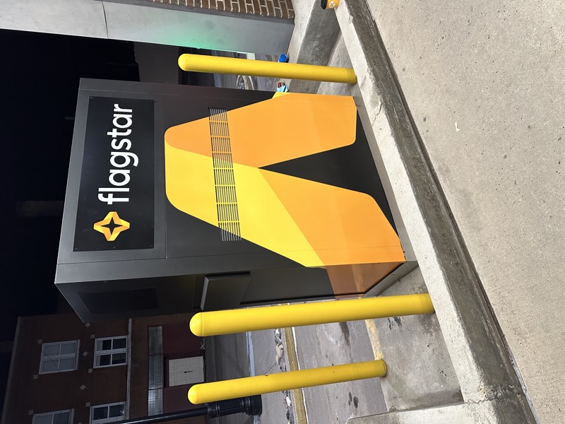 Large-format ATM wrap