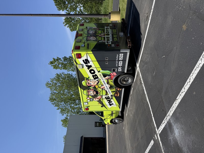 Immediate Movers box truck wrap